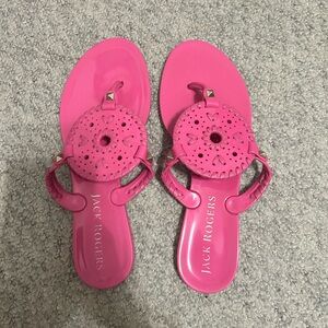 Jack Rogers Fuchsia Sandals